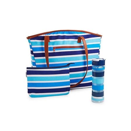 FIT & FRESH Fit and Fresh 7167FF1868 Fit & Fresh Barbados Lunch Kit; Blue 7167FF1868